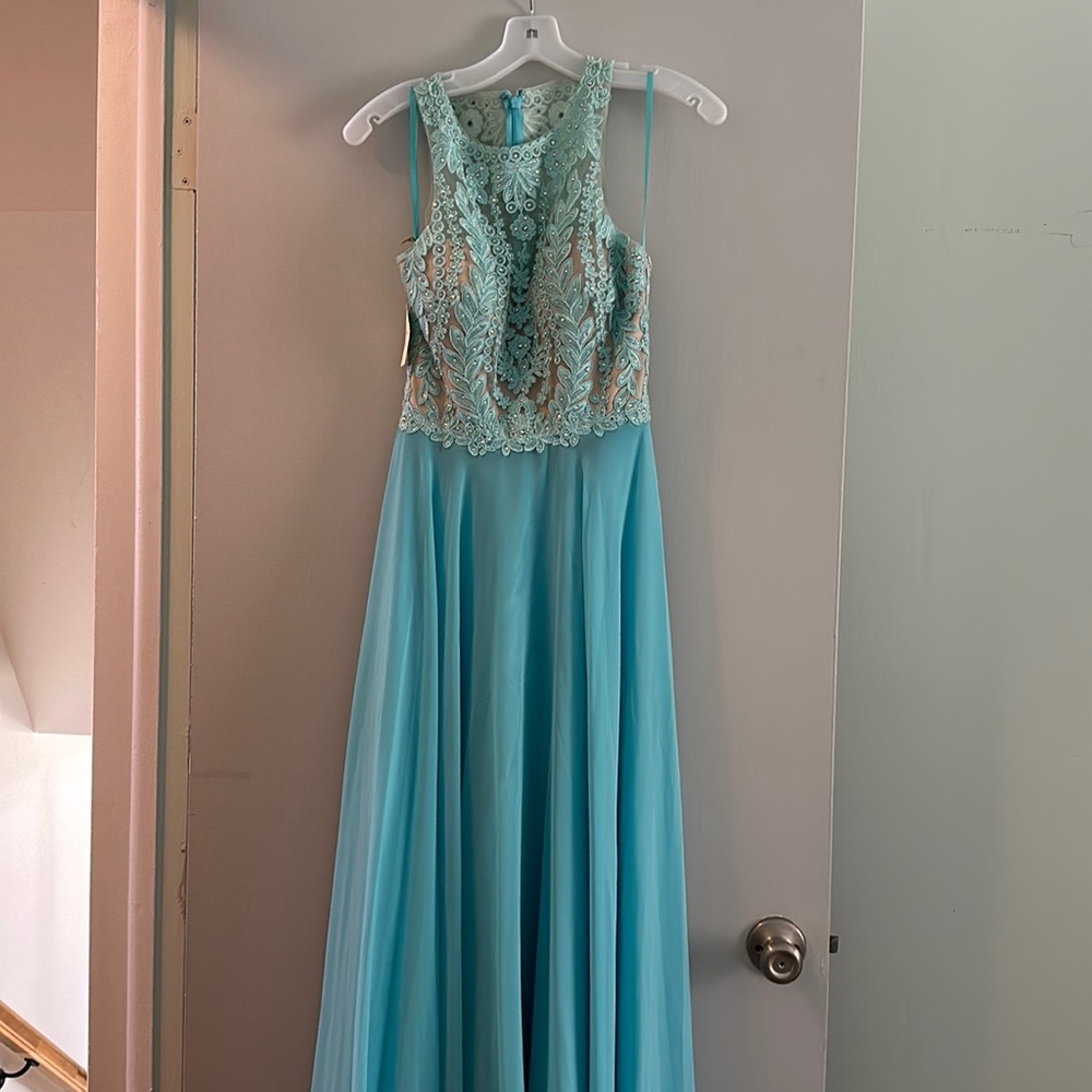 Blue Prom Dress